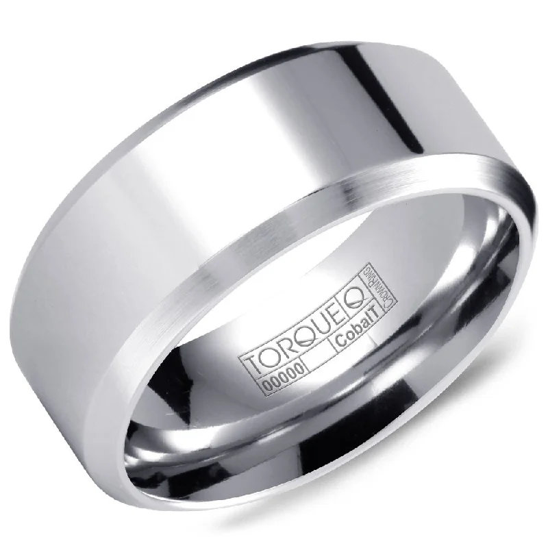 Trending Jewelry Styles Now At Limited-Time Discounts Torque Cobalt Collection 9MM Wedding Band with Polished Center CB-2133 Trending Jewelry Styles Now At Limited-Time Discounts Torque Cobalt Collection 9MM Wedding Band with Polished Center CB-2133