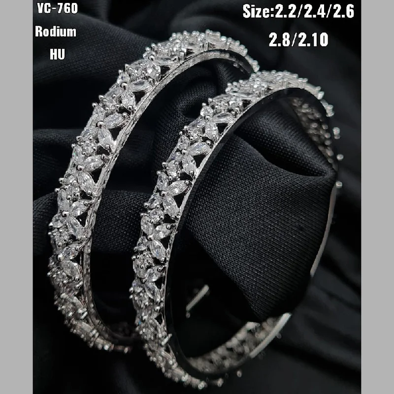 Bestselling Jewelry At Special Promotional Rates Vivah Creations AD Stone Bangles Set Bestselling Jewelry At Special Promotional Rates Vivah Creations AD Stone Bangles Set