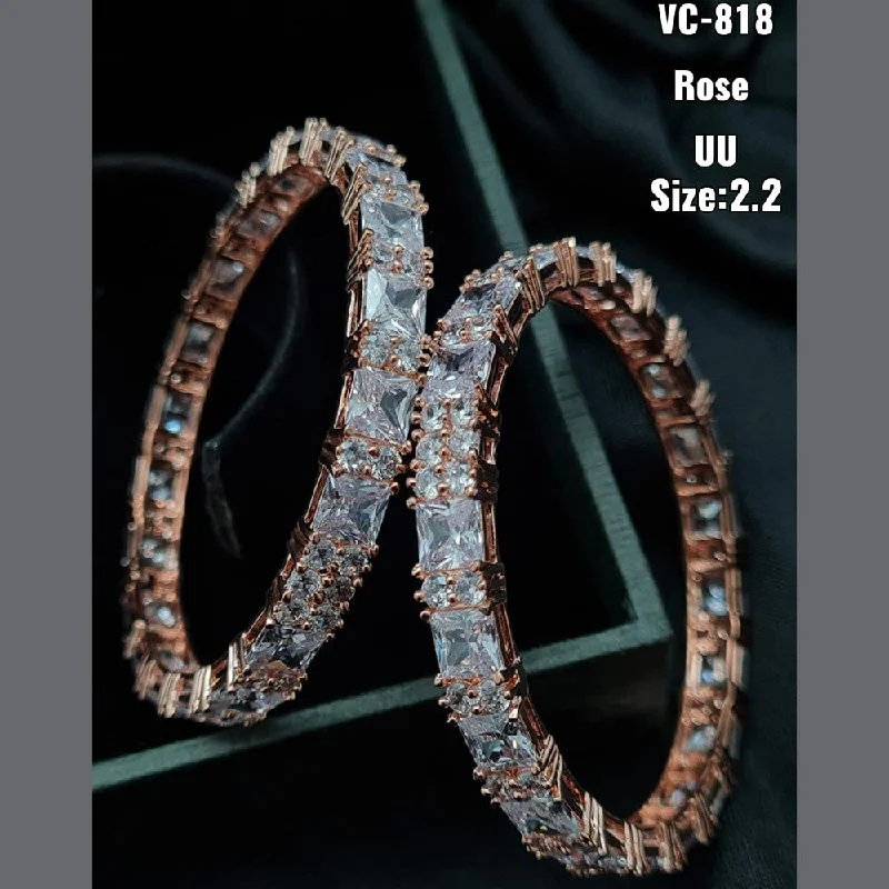 Flash Sale On Stunning Jewelry – Don't Miss Out Vivah Creations AD Stone Bangles Set Flash Sale On Stunning Jewelry – Don't Miss Out Vivah Creations AD Stone Bangles Set