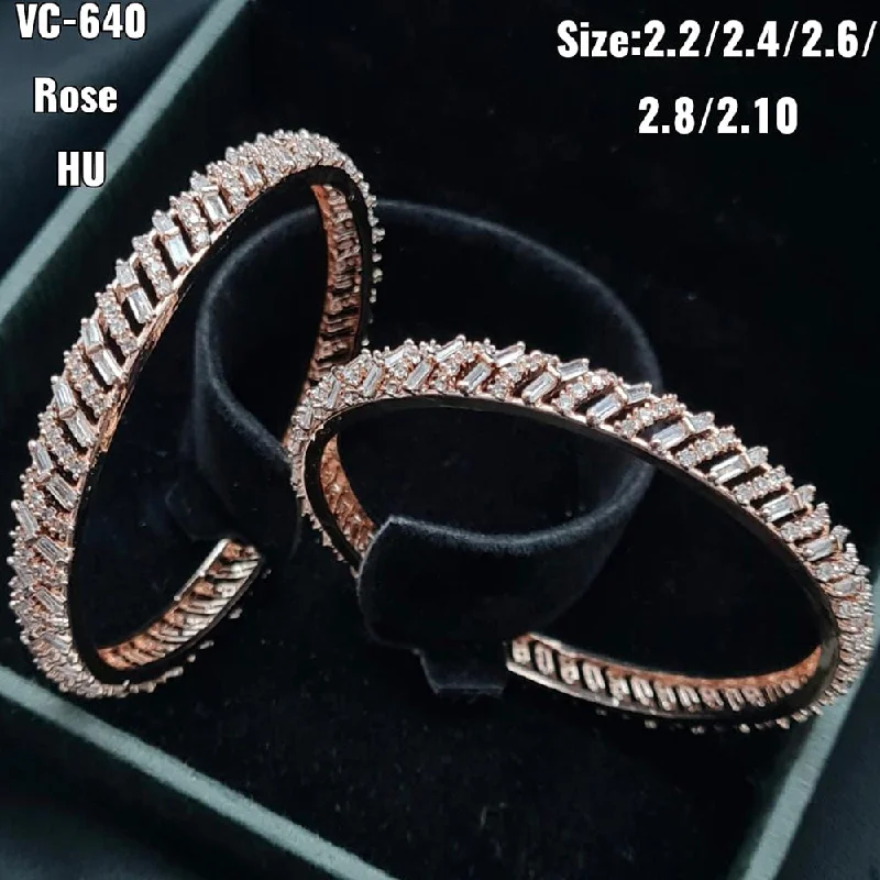 Exclusive Jewelry Markdowns – Limited-Time Offer Vivah Creations AD Stone Bangles Set Exclusive Jewelry Markdowns – Limited-Time Offer Vivah Creations AD Stone Bangles Set