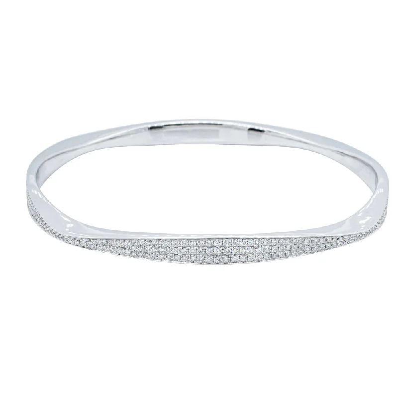Seasonal Jewelry Sale – Upgrade Your Style Today 18ct White Gold 2.70ct Diamond Eos Bangle Seasonal Jewelry Sale – Upgrade Your Style Today 18ct White Gold 2.70ct Diamond Eos Bangle