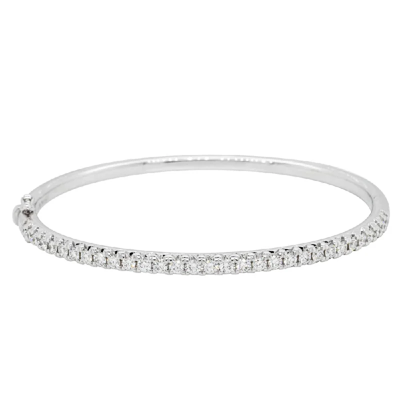 Exclusive Jewelry Bundles At Discounted Rates 18ct White Gold Diamond Comet Bangle