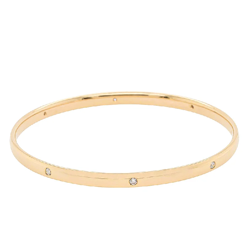 Elegant Jewelry At Unbeatable Offers – Shop Before It's Gone 9ct Yellow Gold Diamond Lucky Bangle Elegant Jewelry At Unbeatable Offers – Shop Before It's Gone 9ct Yellow Gold Diamond Lucky Bangle