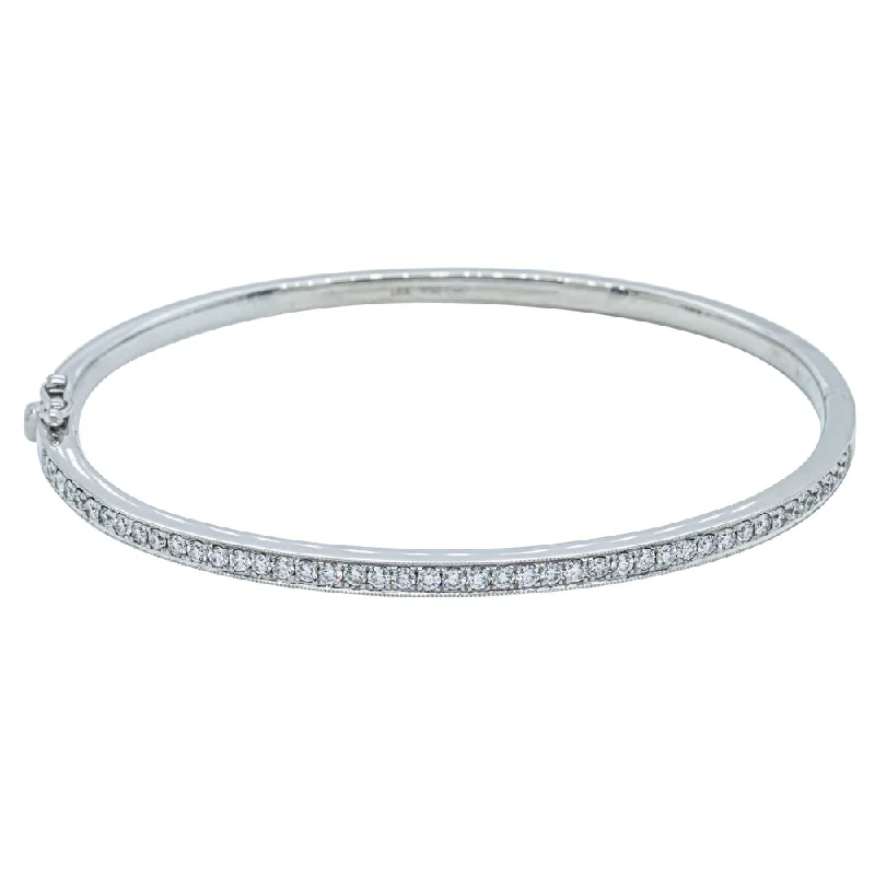 Limited-Time Jewelry Sale – Elegant Styles At Less Deja Vu 18ct White Gold .80ct Diamond Bangle Limited-Time Jewelry Sale – Elegant Styles At Less Deja Vu 18ct White Gold .80ct Diamond Bangle